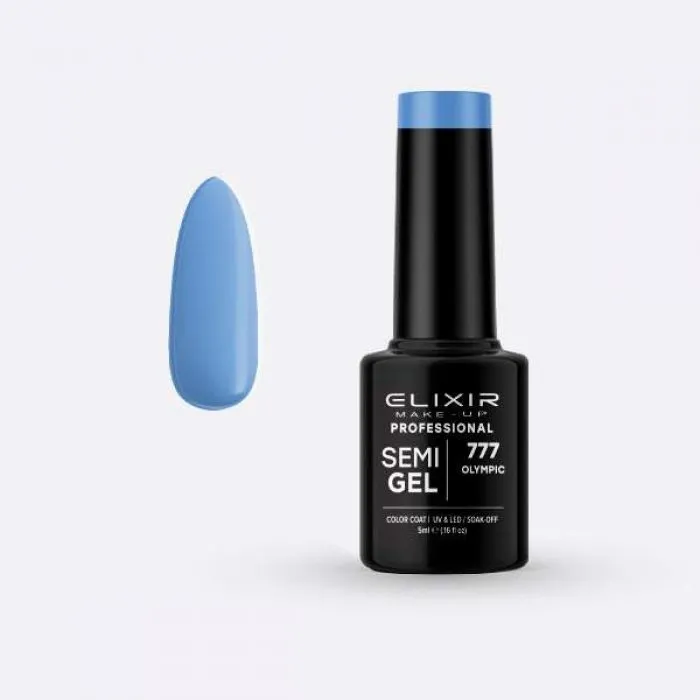 Elixir Make Up Semigel Color Coat Soak Off 777 Olympic 5ml