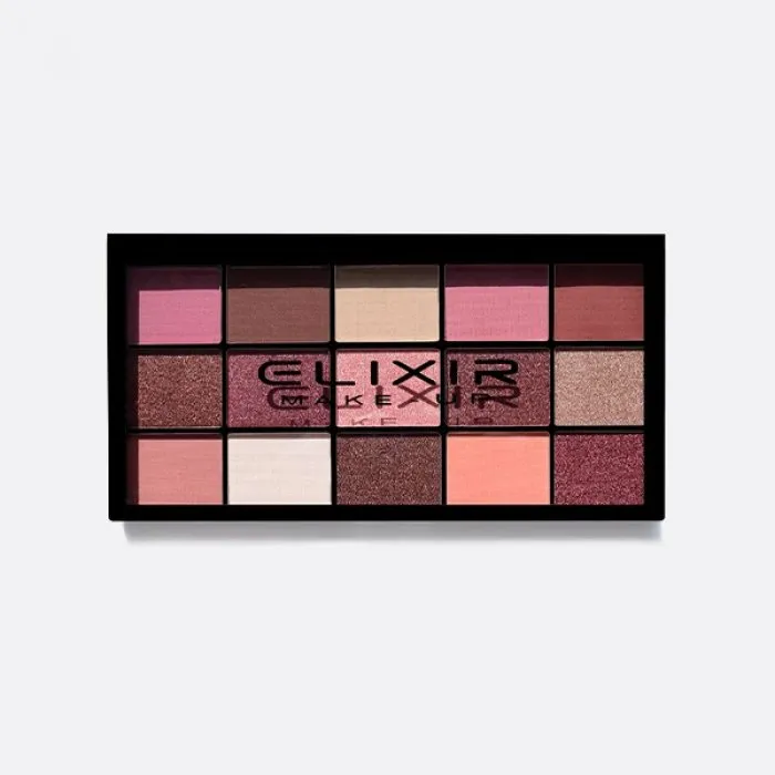 Elixir Make Up Παλέτα Σκιών – Pink Bloom 872Α