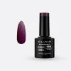 Elixir Make Up Semigel Color Coat Soak Off 999 Darkorchid Glitter 8ml