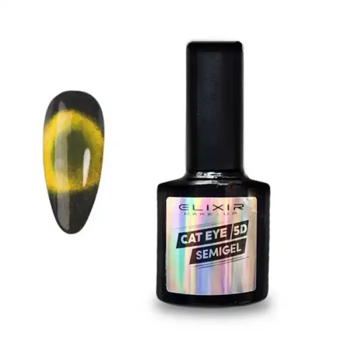 Elixir Cat Eye Semigel 8ml 1162 - Gold Cat