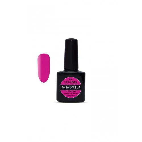 Elixir Make Up Semigel Color Coat Soak Off 918 Red Violet 8ml