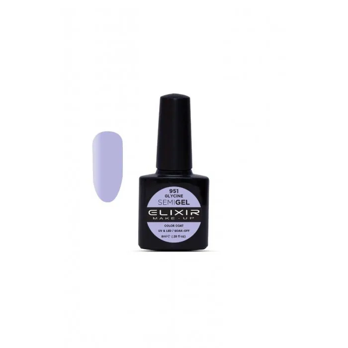 Elixir Make Up Semigel Color Coat Soak Off 951 Glycine 8ml