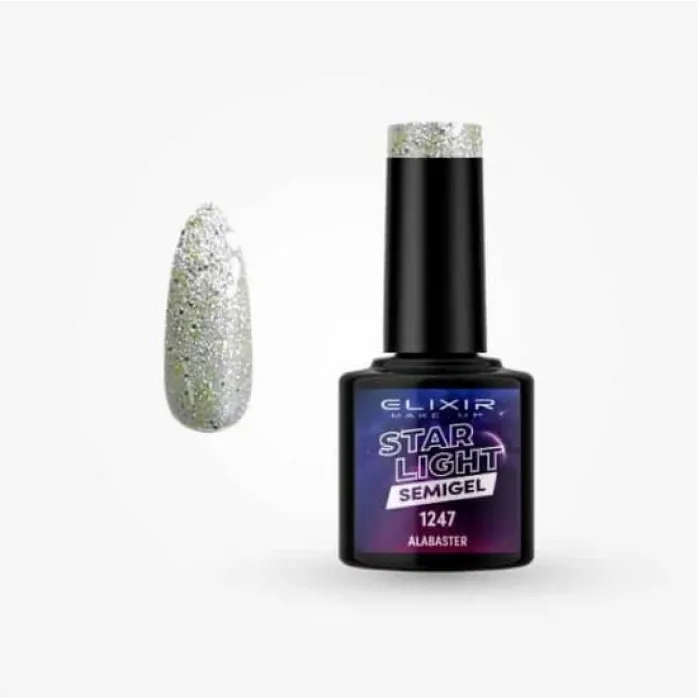 Elixir Star Light  Semigel 8ml 1247 - Alabaster