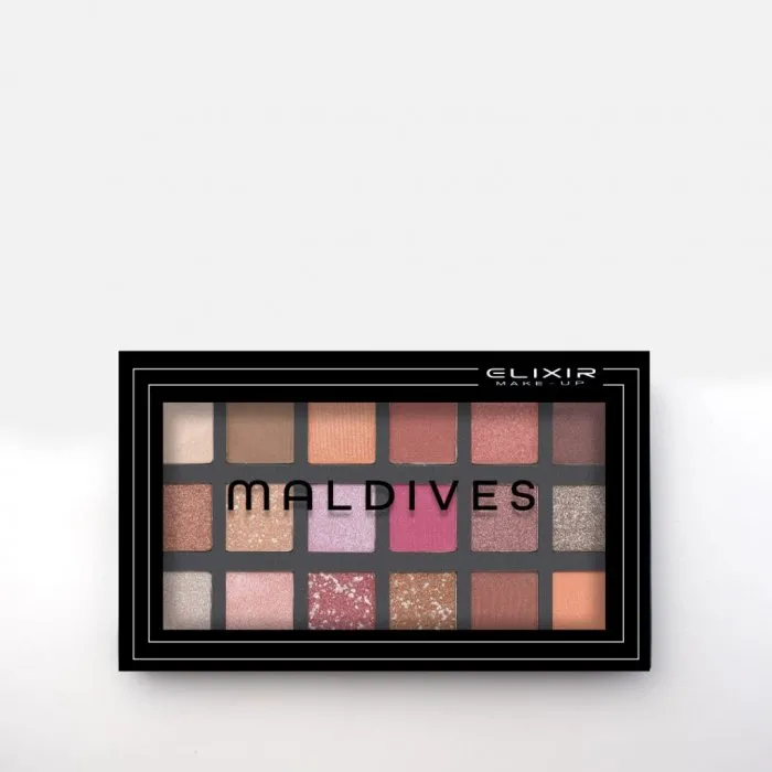 Elixir Παλέτα Σκιών 18 Αποχρώσεων Malvides 888C