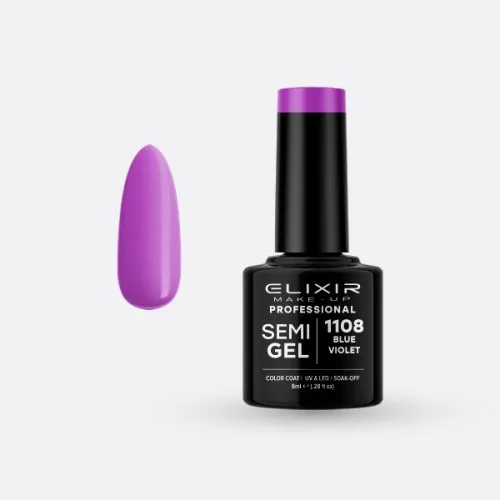 Elixir Semigel 8ml 1108 - Blue Violet