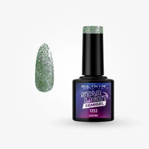 Elixir Star Light  Semigel 8ml 1253 - Laguna