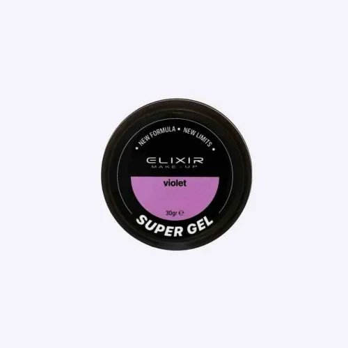 Elixir Super Builder Gel Violet 909G – 30gr