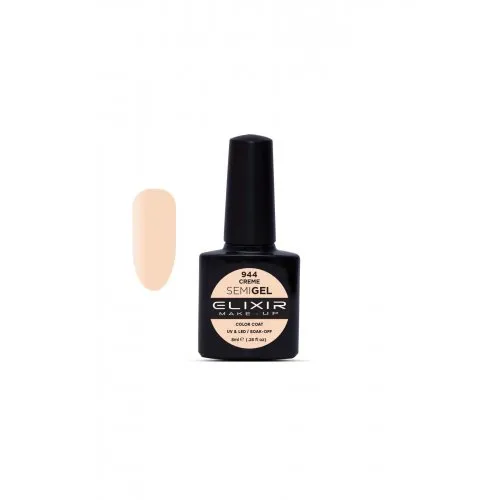Elixir Make Up Semigel Color Coat Soak Off 944 Creme 8ml