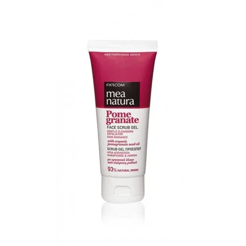 Farcom Mea Natura Pomegranate Face Scrub Gel 100ml