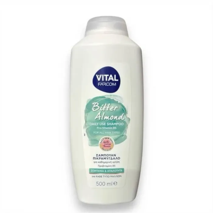 FARCOM Vital Σαμπουάν Πικραμύγδαλο 5,5ph 500ml