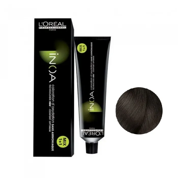 L'Oreal Inoa 5 Καστανό Ανοιχτό - 60ml