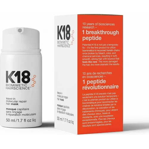 K18 Leave-in Molecular Repair Μάσκα Μαλλιών για Ενυδάτωση 50ml