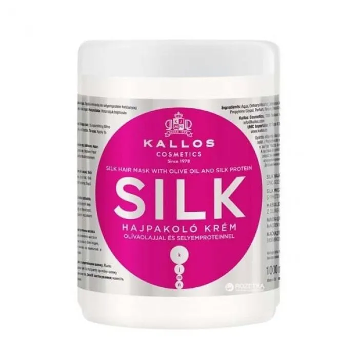 Kallos Cosmetics Silk Hair Mask 1000ml