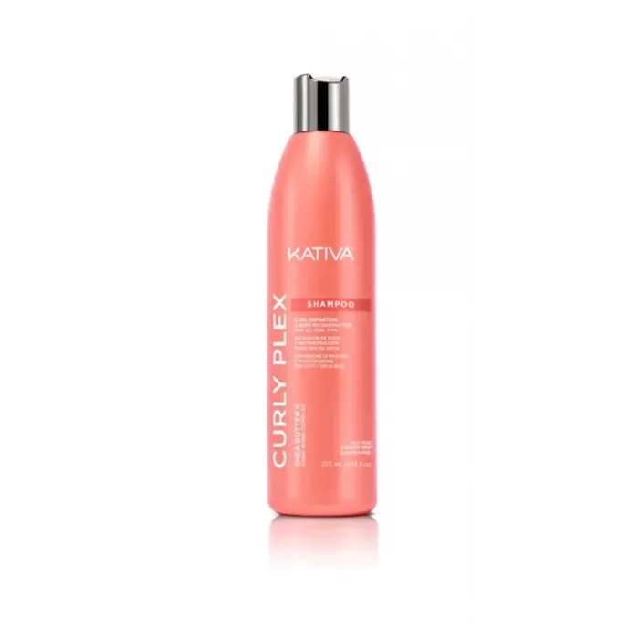 Kativa Curly Plex Curl Definition & Bond Reconstruction Shampoo 355ml Σαμπουάν για Σγουρά Μαλλιά