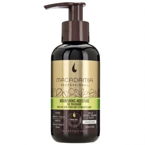 Macadamia Vegan Nourishing Repair Oil Treatment 125ml – ( θεραπευτικό έλαιο για μαλλιά )