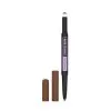 Maybelline Brow Satin Duo-Brow Μολύβι Φρυδιών  Medium Brown 8ml