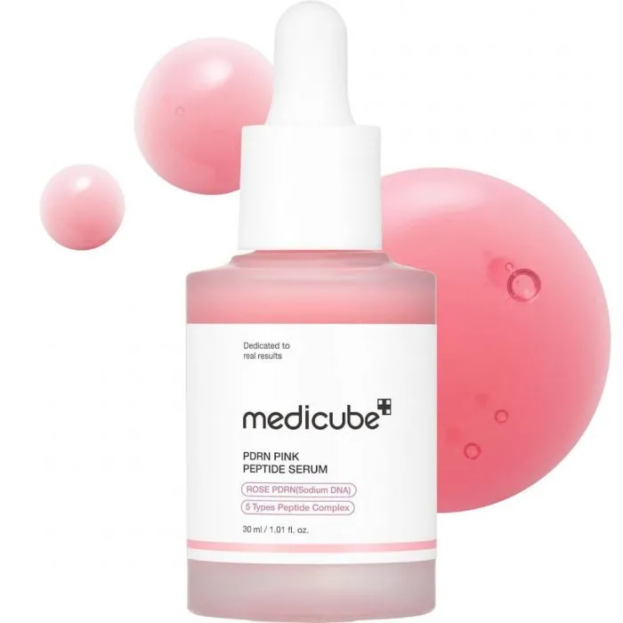 Medicube Pdrn Pink Peptide Serum Προσώπου με Πεπτίδια για Λάμψη & Σύσφιξη 30ml