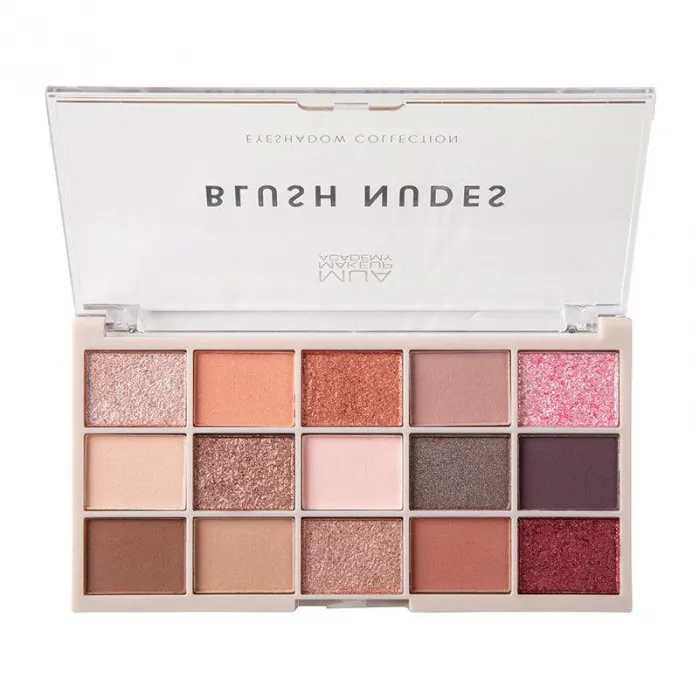 MUA Blush Nudes 15 Shade Eyeshadow Palette