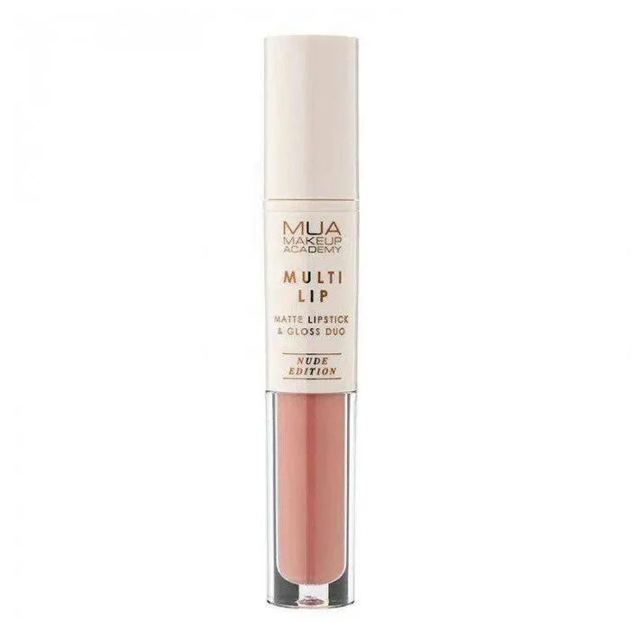 MUA Lipstick & Gloss Duo Nude Edition Mocha