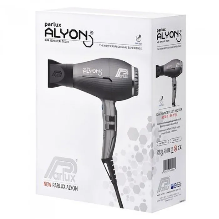 Parlux Alyon Σεσουάρ Μαλλιών 2250 Watt Matt Graphite