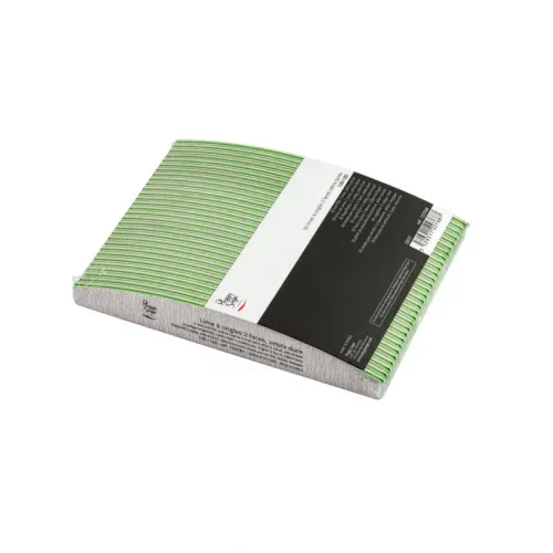 Peggy Sage Λίμα Νυχιών Μισοφέγγαρο Zebra 100/180 30τμχ
