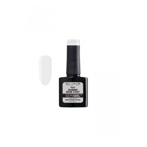 Elixir Make Up Semigel Base Coat 960 Rubber 8ml