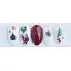 Αυτοκόλλητα Νυχιών Χριστουγεννιάτικα Nail Art Sticker no 1218