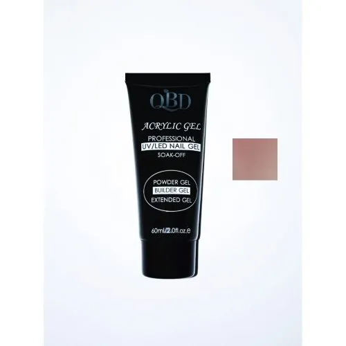 QBD Acrylic Gel UV/LED Nail Gel – Soak Off 60ml 15 Peach Bud