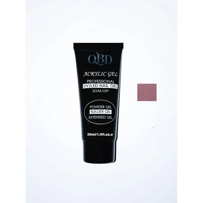 QBD Acrylic Gel UV/LED Nail Gel – Soak Off 30ml 16 Camphire