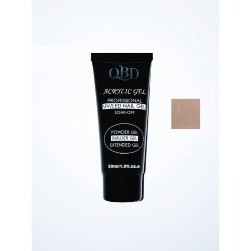 QBD Acrylic Gel UV/LED Nail Gel – Soak Off 30ml 18 Cream-Colora