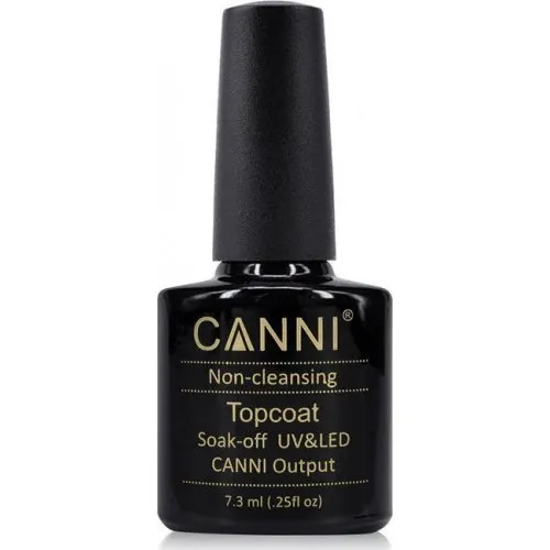 Canni Gel Color System Top Coat Soak Off 7.3ml