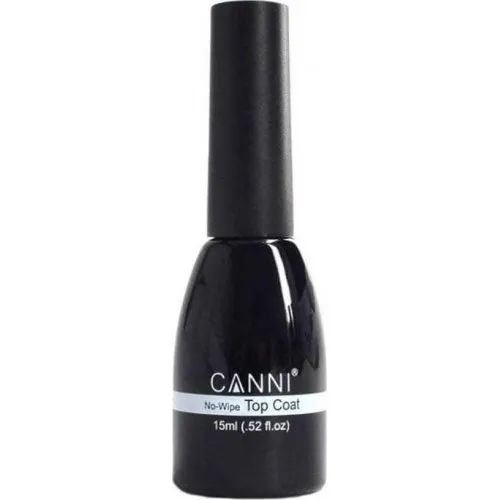 Canni Gel Color System Top Coat No Wipe 15ml