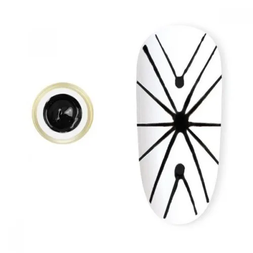 Canni Spider Gel 01Μαύρο 8ml