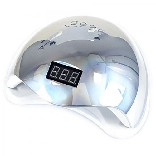  Φουρνάκι Νυχιών Led Lamp 48watt Ασημί