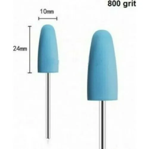 Φρέζα Buffer Σιλικόνης Μπλε 800 Grit