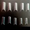Tips Νυχιών Clear 100 τεμαχίων Τετράγωνα