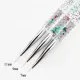 Πινέλα Nail Art Σετ 3 τεμαχίων Crystal