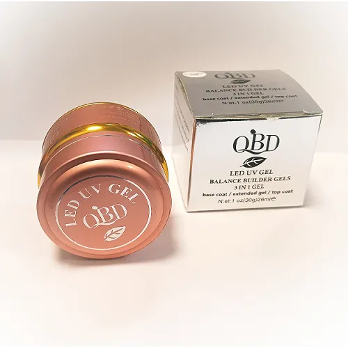 QBD Led Uv Gel Balance Builder 3 in 1 Gel Clear 26ml
