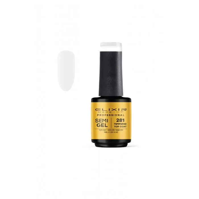 Elixir Make-Up Semigel Color Pro. 15ml 281 (Tempered Top Coat)