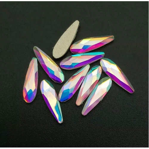 Στρας Νυχιών τύπου Swarovski 0,9mm 3D / 30τεμ. Σταγόνα