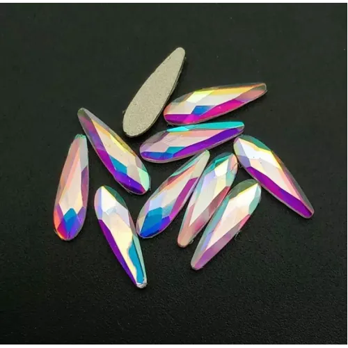 Στρας Νυχιών τύπου Swarovski 0,9mm 3D / 30τεμ. Σταγόνα