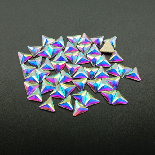 Στρας Νυχιών τύπου Swarovski 0,5mm 3D / 30τεμ.Τρίγωνο