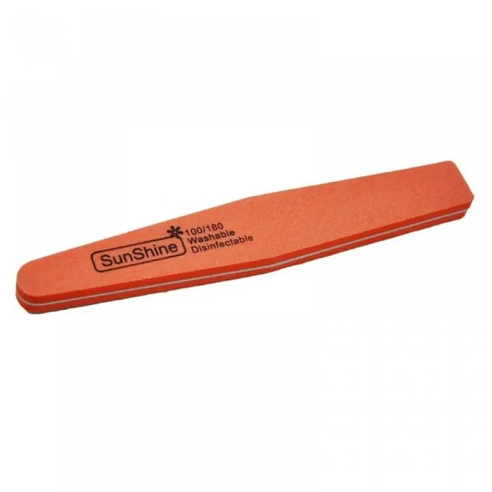 Επαγγελματική Λίμα SunShine 100/180 Washable Disinfectable Πορτοκαλί