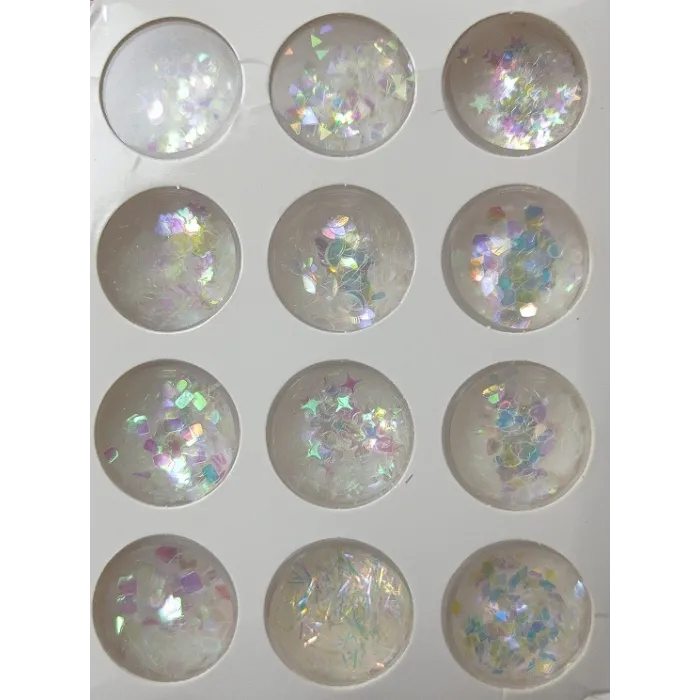 Διακοσμητικά Νυχιών 12 Βαζάκια Νο6