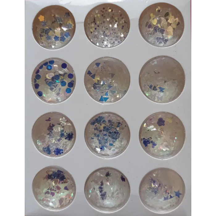 Διακοσμητικά Νυχιών 12 Βαζάκια Νο2