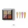 Σκόνη νυχιών mirror σε υφή pigment 4 αποχρώσεων Νο2