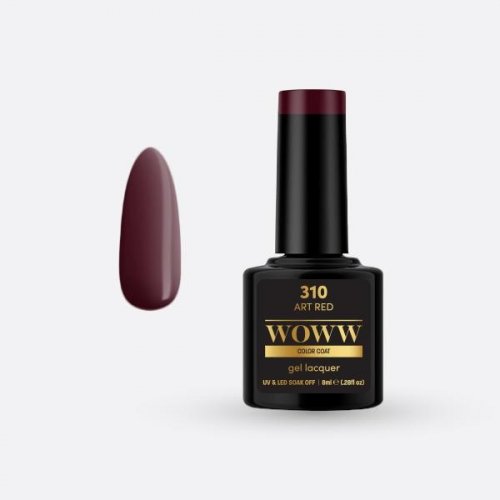 Ημιμόνιμο Βερνίκι Woww Cosmetics 8ml  Art Red - 310