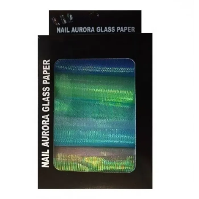 Διακοσμητικά Νυχιών Glass Paper Με Υφή Μεταξιού 