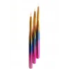 Πινέλα Nail Art Σετ 3 τεμαχίων Rainbow