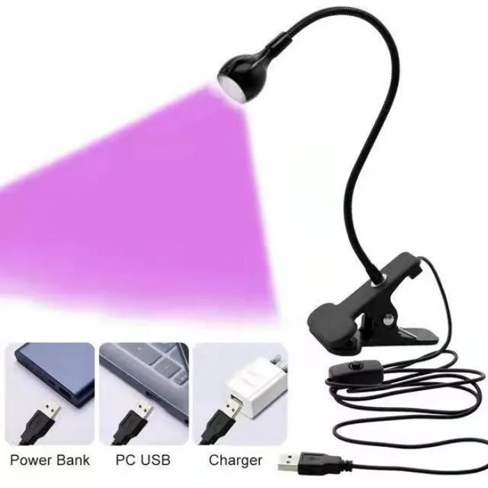 Φουρνάκι Mini Led UV Lamp για Soft Gel Tips